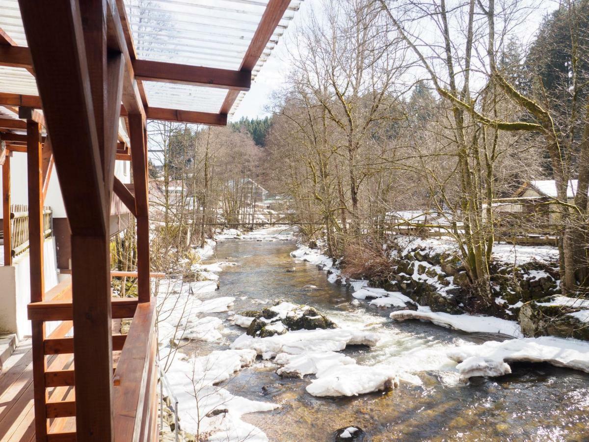 Appartamento Haus Am Fluss Baiersbronn Esterno foto